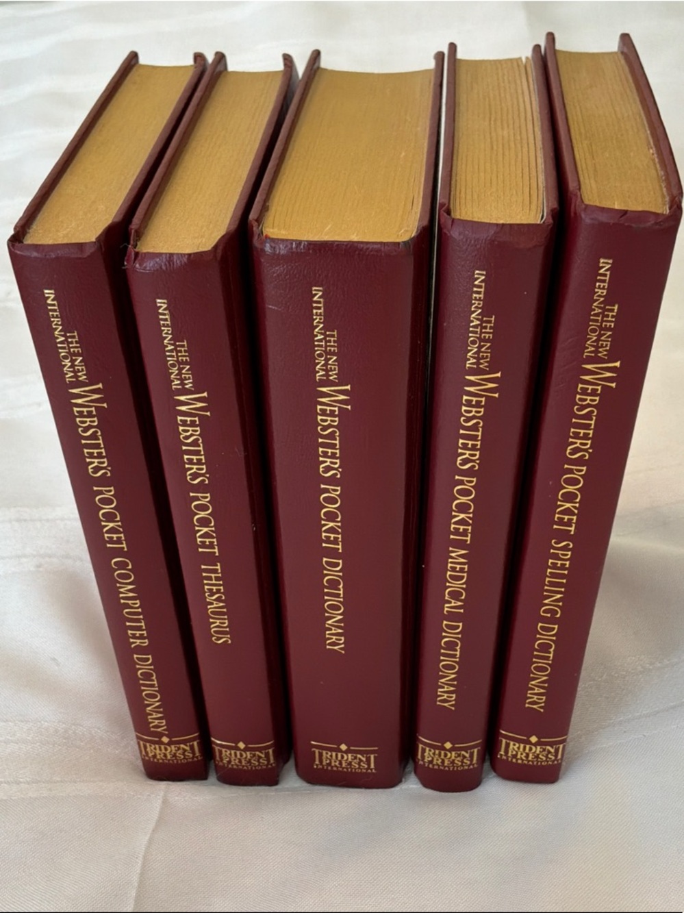 Pocket Dictionary Set - Burgundy